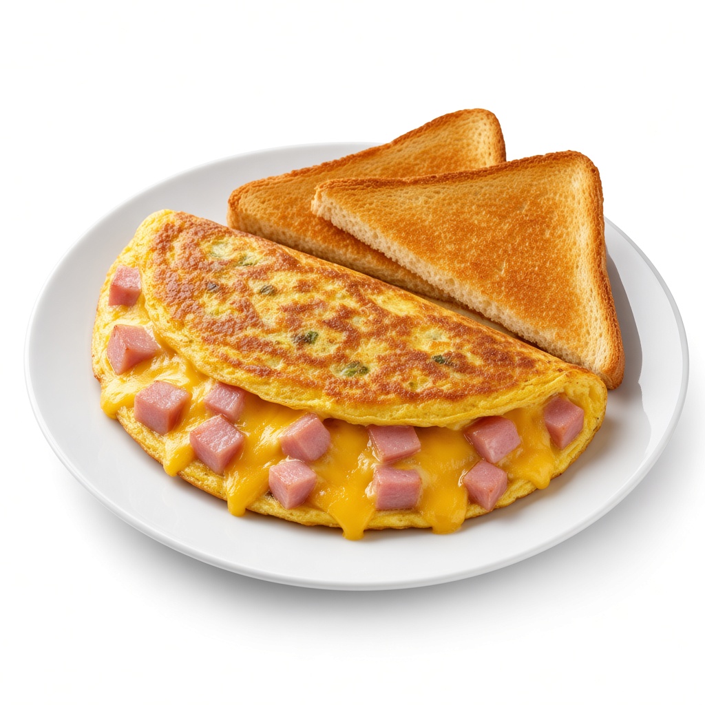 Ham and Cheese Omelette