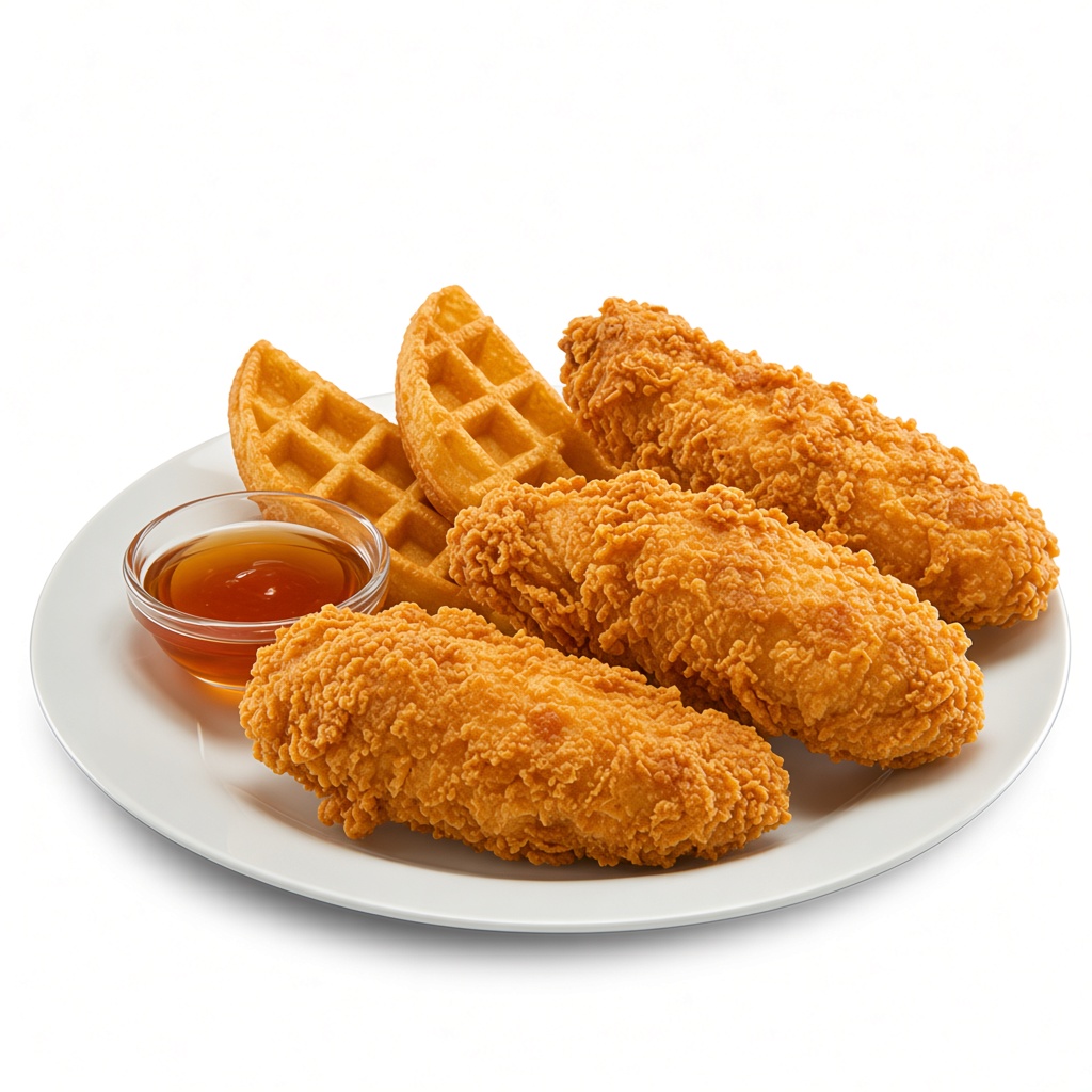 Chicken Tenders and Waffles